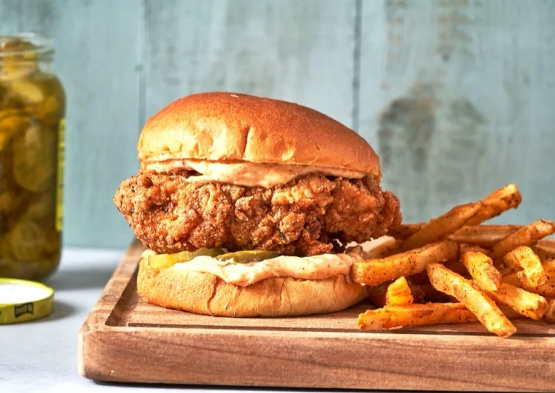 Spicy chicken fillet sandwich at IST NOLA, New Orleans